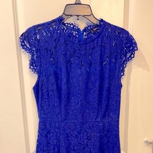 MEROKEETY Women's Lace Cocktail Party Dress M